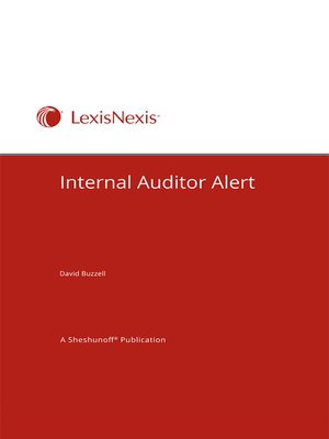 cover image of Internal Auditor Alert